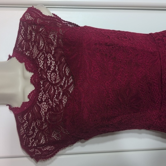Aupuls Red/Burgundy Dress size Xsmall - Picture 2 of 8